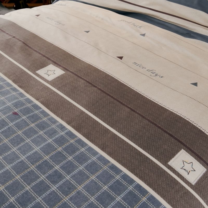 91家纺网 家纺一手货源 找家纺 典雅家纺 爆款新花色印花植物羊绒四件套磨毛四件套学生季 北欧印象