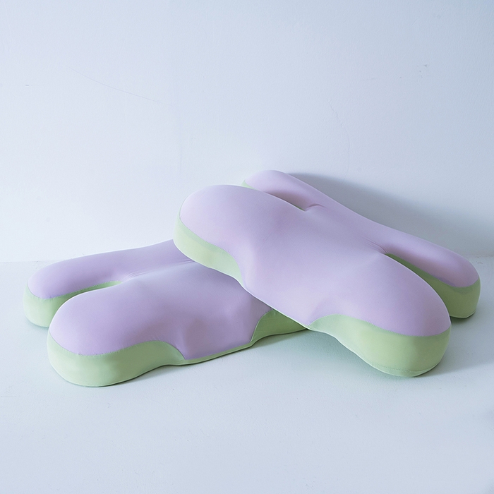 91家纺网 家纺一手货源 找家纺 （总）爱尔记忆枕 2025新款生物基零压力A老大紫薇枕枕头枕芯