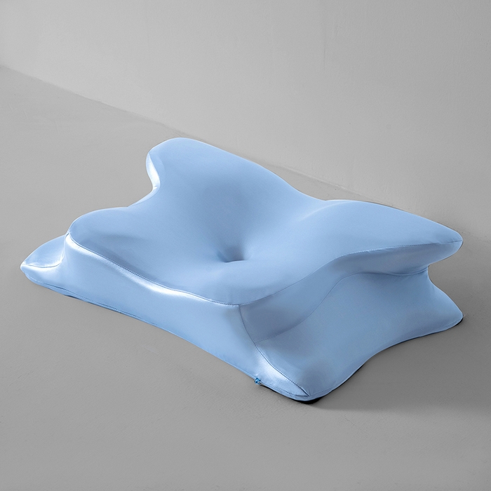 91家纺网 家纺一手货源 找家纺 爱尔记忆枕 2025新款SPA级3代蝴蝶枕枕头枕芯 星空蓝