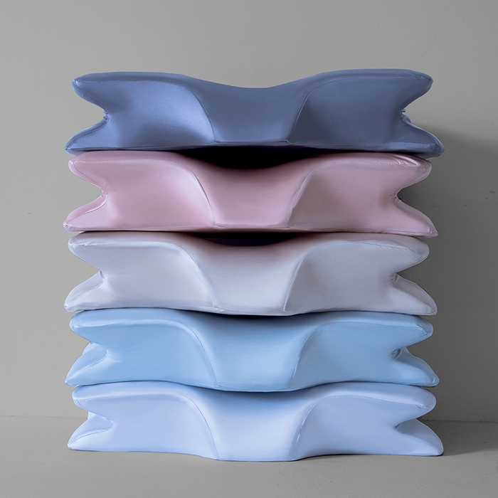 91家纺网 家纺一手货源 找家纺 爱尔记忆枕 2025新款SPA级3代蝴蝶枕枕头枕芯 深灰