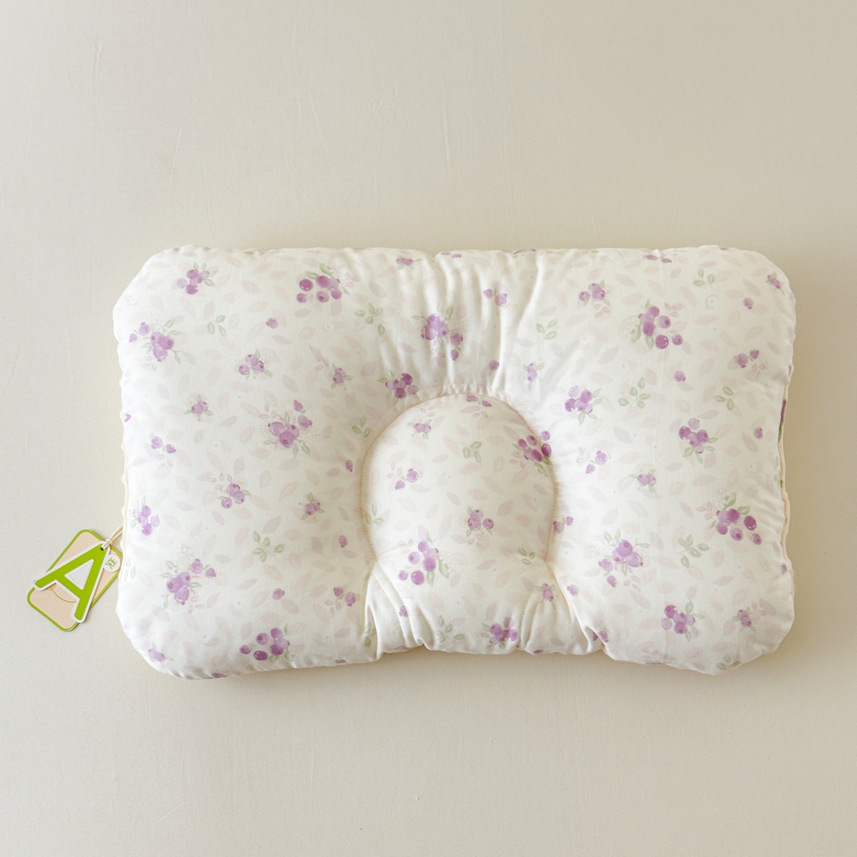 91家纺网 家纺一手货源 找家纺 北鸣有鱼枕芯馆 2025新款漫画家系列全棉双层纱豆豆枕枕头枕芯 紫葡萄-45x70cm