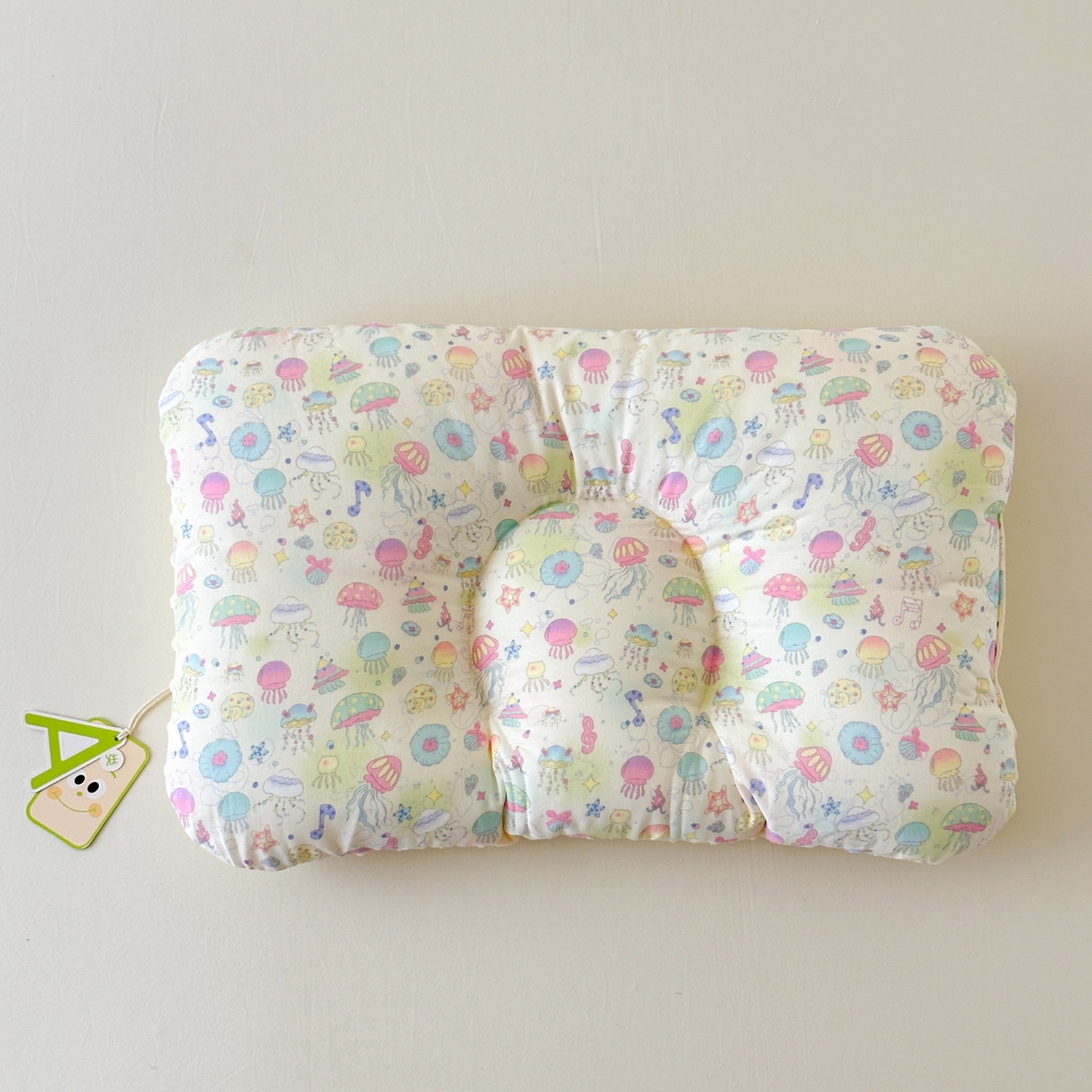 91家纺网 家纺一手货源 找家纺 北鸣有鱼枕芯馆 2025新款漫画家系列全棉双层纱豆豆枕枕头枕芯 水形物语-30x50cm