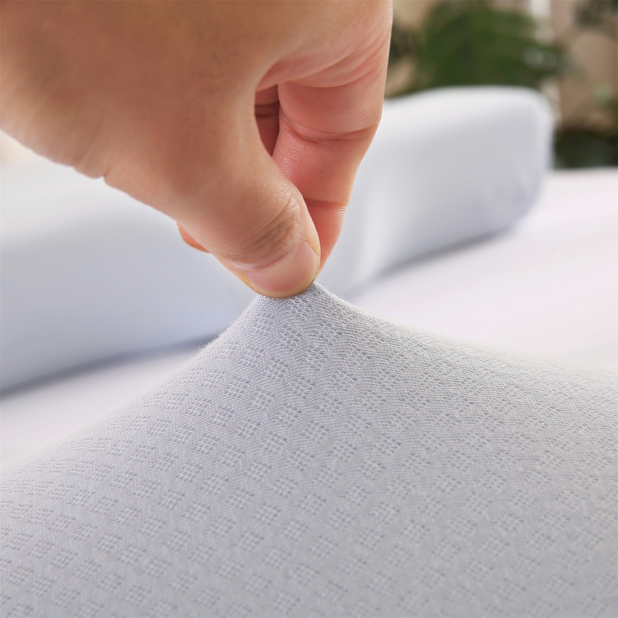 91家纺网 家纺一手货源 找家纺 （总）芯丝路枕业 2025新款全棉针织刺绣乳胶枕芯