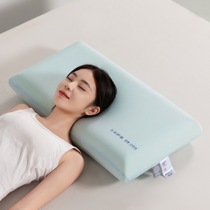 91家纺网 家纺一手货源 找家纺 （总）七夜居 2025新款品牌同款云朵慢回弹深睡太空记忆枕芯面包枕头枕芯零压力学生成人枕头