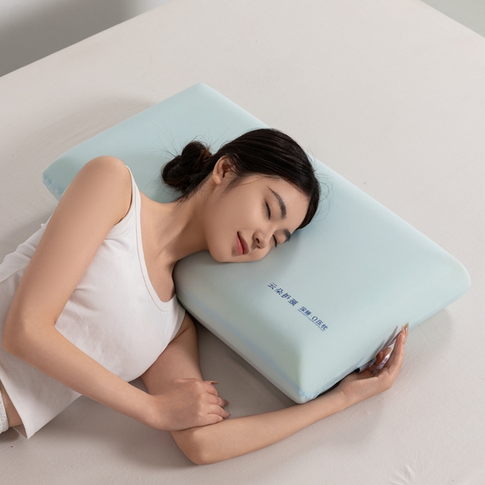 91家纺网 家纺一手货源 找家纺 （总）七夜居 2025新款品牌同款云朵慢回弹深睡太空记忆枕芯面包枕头枕芯零压力学生成人枕头