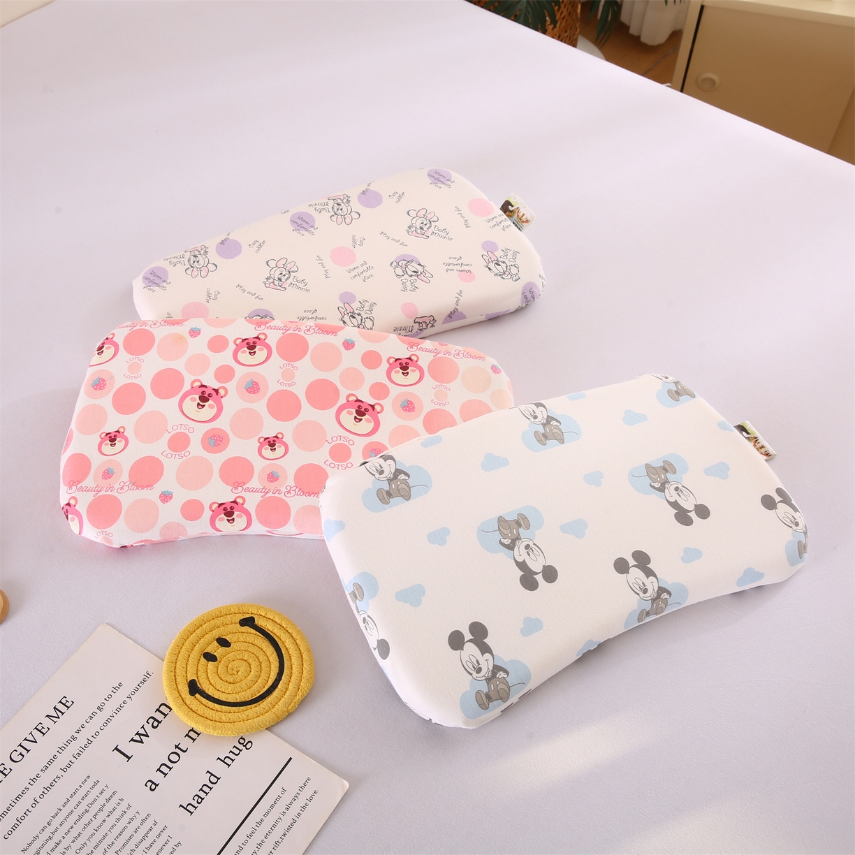 91家纺网 家纺一手货源 找家纺 （总）芯丝路枕业 2025新款全棉针织乳胶儿童枕芯