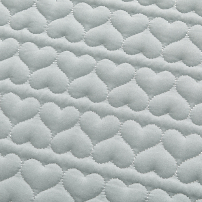 91家纺网 家纺一手货源 找家纺 邵依家纺 2025新款A类大豆夹棉爱心款原棉防水床笠 爱心烟灰