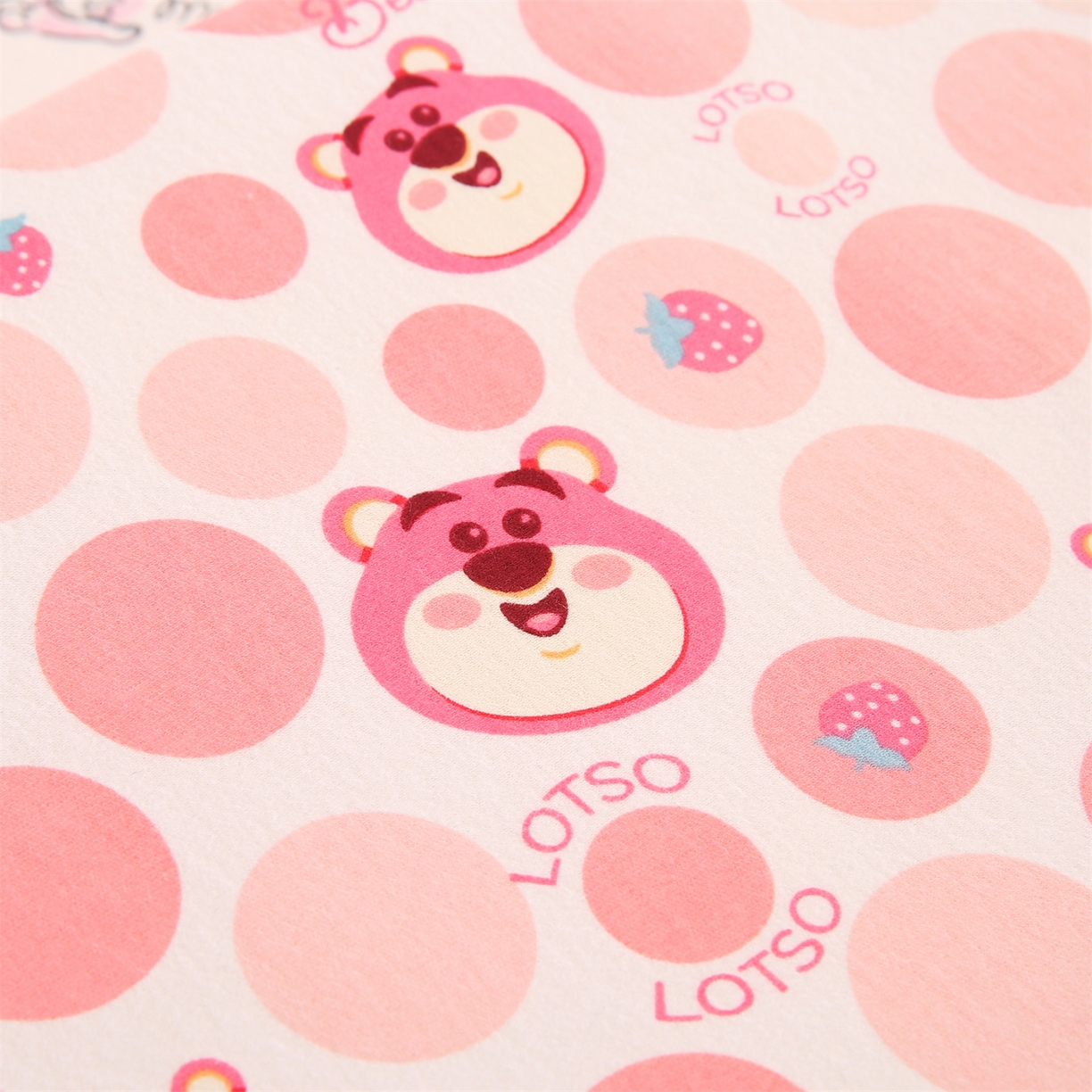 91家纺网 家纺一手货源 找家纺 芯丝路枕业 2025新款全棉针织乳胶儿童枕芯 粉红豹