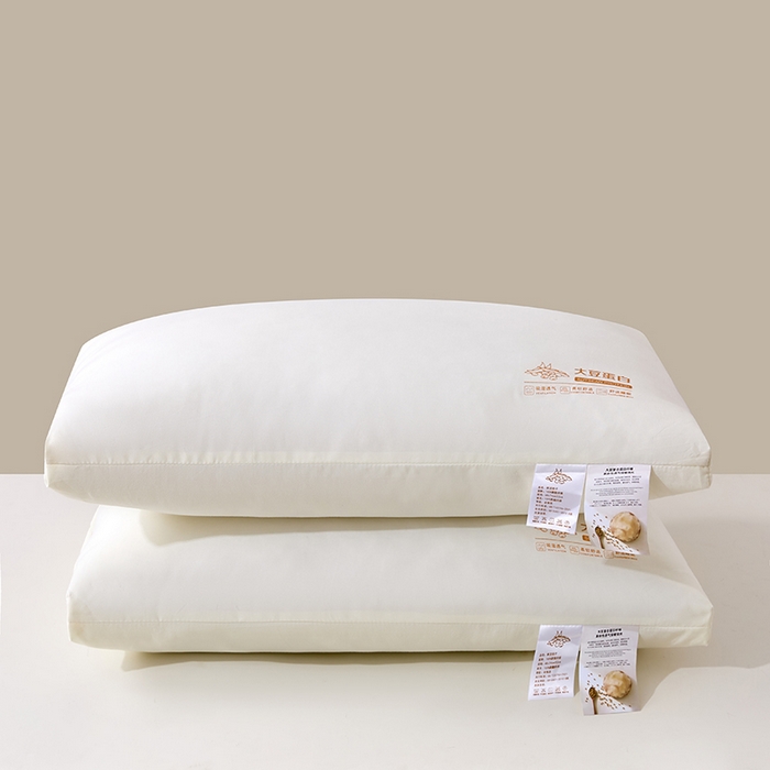 91家纺网 家纺一手货源 找家纺 （总）金牛枕芯 2025新款捏角大豆蛋白枕枕头枕芯