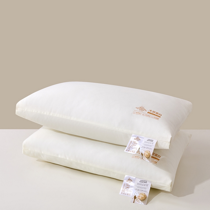 91家纺网 家纺一手货源 找家纺 （总）金牛枕芯 2025新款捏角大豆蛋白枕枕头枕芯