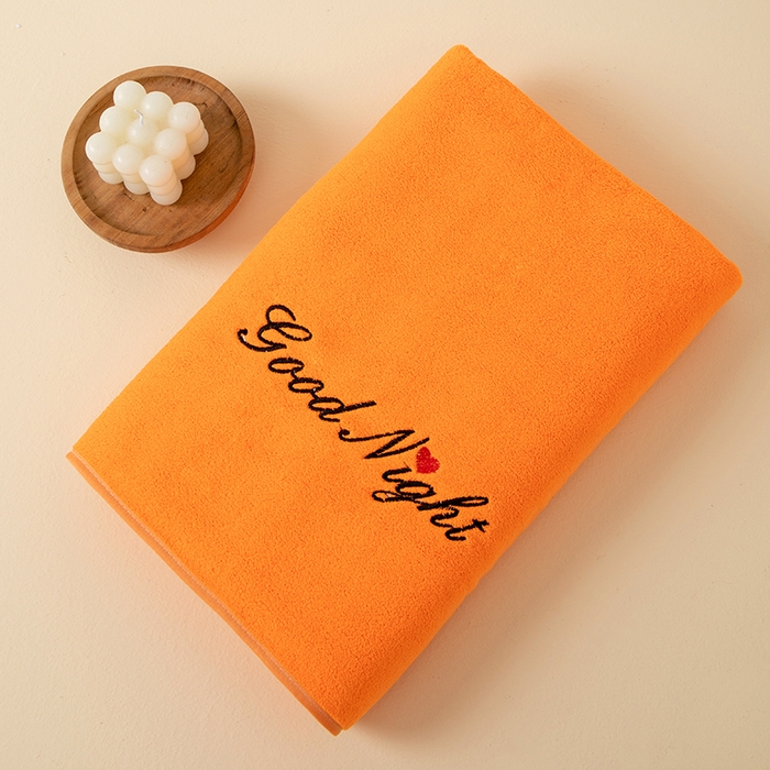 91家纺网 家纺一手货源 找家纺 （总）彩虹毛巾 2025早安晚安情侣款毛巾浴巾两件套加厚款珊瑚绒毛巾浴巾套装