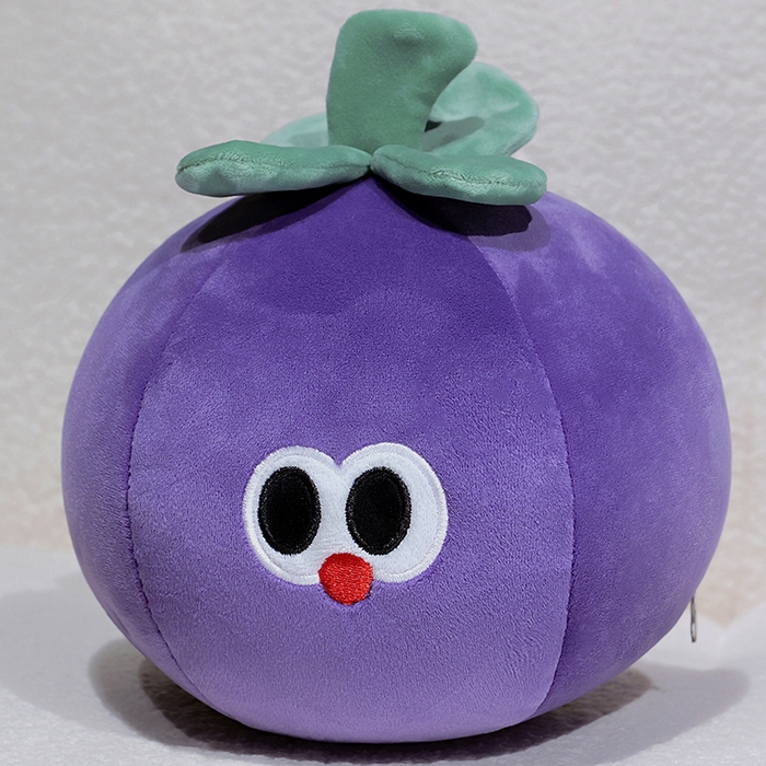 91家纺网 家纺一手货源 找家纺 （总）仟亿莱 2025新款大眼仔果蔬系列泡沫粒子变形u枕