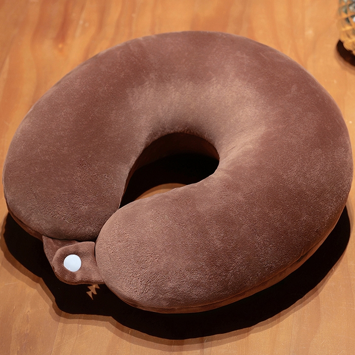 仟亿莱 2025新款大眼仔果蔬系列泡沫粒子变形u枕 变形香菇-2 u枕28*30cm/果蔬20cm