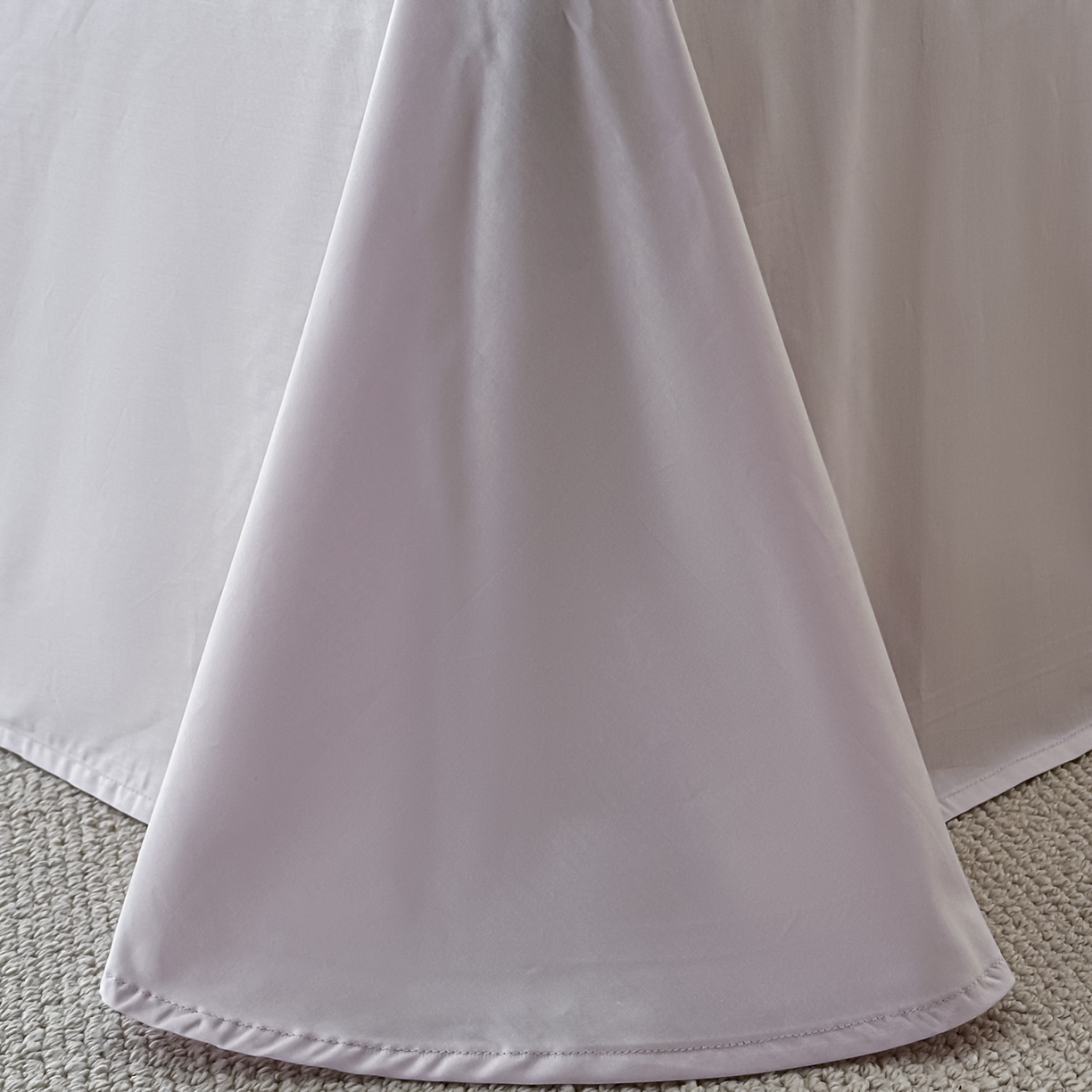 91家纺网 家纺一手货源 找家纺 禾时 2026新款春夏全棉长绒棉立体提花四件套-花屿 香芋紫