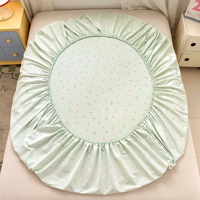 91家纺网 家纺一手货源 找家纺 拾物记 2026新款第一批12868A类全棉单品床笠系列（床笠宽度预留10厘米缩水尺寸, 90x200床笠高度15厘米，适合4-15厘米学生床垫使用，其他尺寸床笠高28cm 适合4-28厘米床垫使