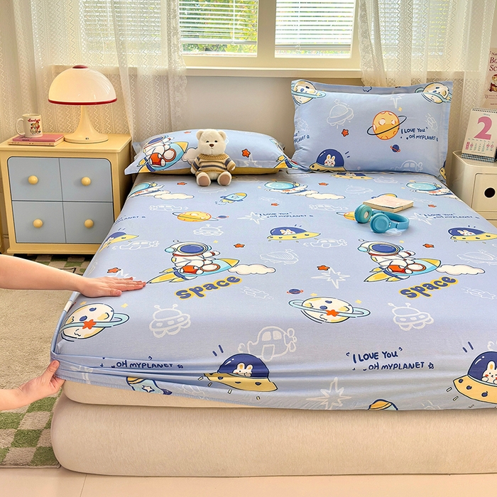 拾物记 2026新款第一批12868A类全棉单品床笠系列（床笠宽度预留10厘米缩水尺寸