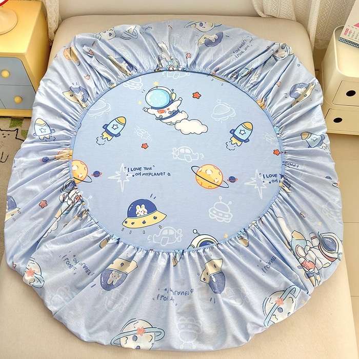 91家纺网 家纺一手货源 找家纺 拾物记 2026新款第一批12868A类全棉单品床笠系列（床笠宽度预留10厘米缩水尺寸, 90x200床笠高度15厘米，适合4-15厘米学生床垫使用，其他尺寸床笠高28cm 适合4-28厘米床垫使