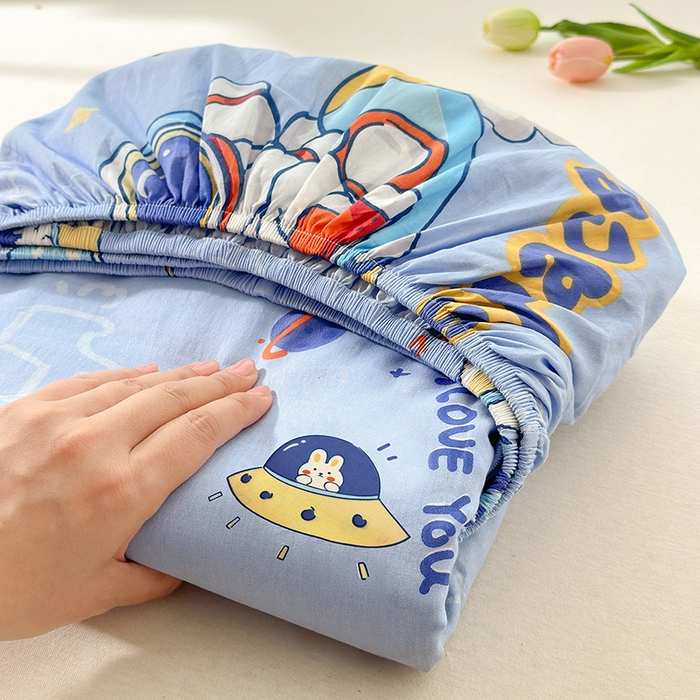 91家纺网 家纺一手货源 找家纺 拾物记 2026新款第一批12868A类全棉单品床笠系列（床笠宽度预留10厘米缩水尺寸, 90x200床笠高度15厘米，适合4-15厘米学生床垫使用，其他尺寸床笠高28cm 适合4-28厘米床垫使