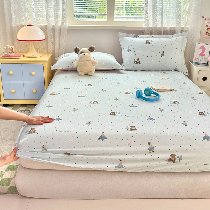 拾物记 2026新款第一批12868A类全棉单品床笠系列（床笠宽度预留10厘米缩水尺寸