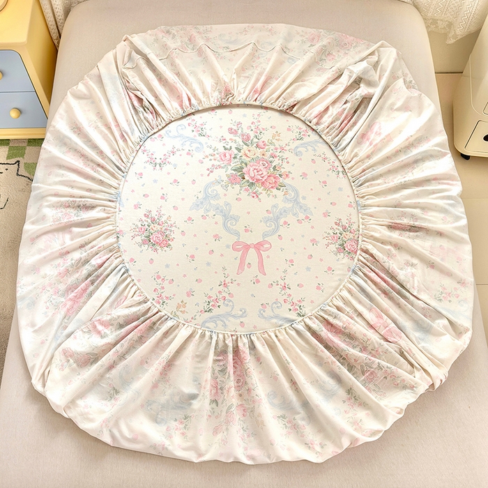 91家纺网 家纺一手货源 找家纺 拾物记 2026新款第一批12868A类全棉单品床笠系列（床笠宽度预留10厘米缩水尺寸, 90x200床笠高度15厘米，适合4-15厘米学生床垫使用，其他尺寸床笠高28cm 适合4-28厘米床垫使