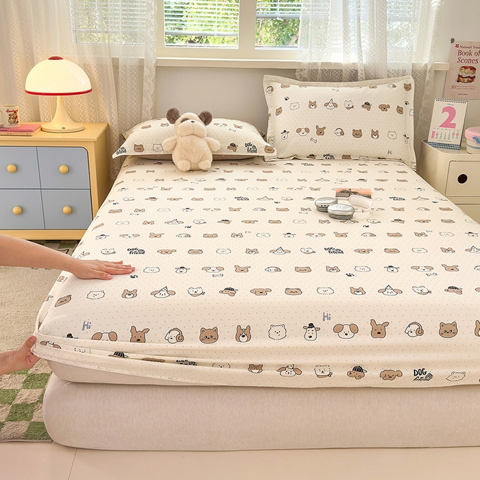 拾物记 2026新款第一批12868A类全棉单品床笠系列（床笠宽度预留10厘米缩水尺寸