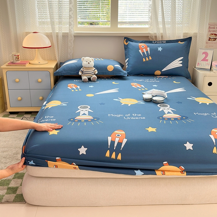 拾物记 2026新款第一批12868A类全棉单品床笠系列（床笠宽度预留10厘米缩水尺寸