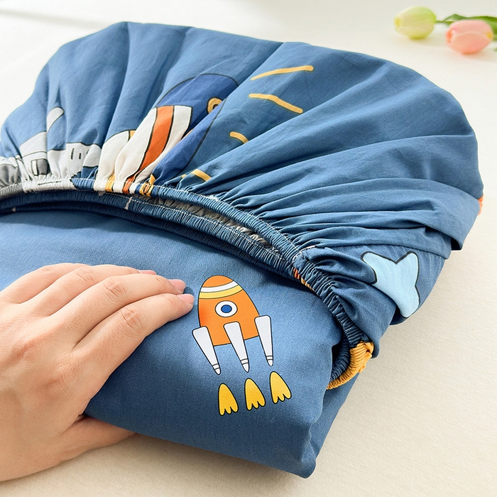 91家纺网 家纺一手货源 找家纺 拾物记 2026新款第一批12868A类全棉单品床笠系列（床笠宽度预留10厘米缩水尺寸, 90x200床笠高度15厘米，适合4-15厘米学生床垫使用，其他尺寸床笠高28cm 适合4-28厘米床垫使