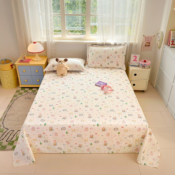 91家纺网 家纺一手货源 找家纺 （总）拾物记 2026新款第一批12868A类新疆全棉单品床单系列