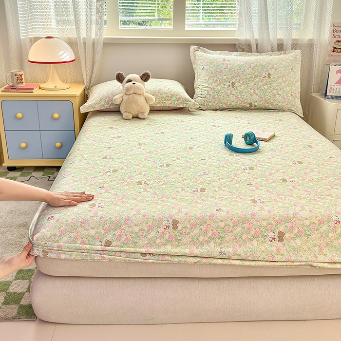 拾物记 2026新款第一批12868A类全棉单品床笠系列（床笠宽度预留10厘米缩水尺寸