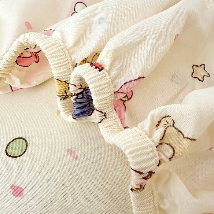 91家纺网 家纺一手货源 找家纺 拾物记 2026新款第一批12868A类全棉单品床笠系列（床笠宽度预留10厘米缩水尺寸, 90x200床笠高度15厘米，适合4-15厘米学生床垫使用，其他尺寸床笠高28cm 适合4-28厘米床垫使