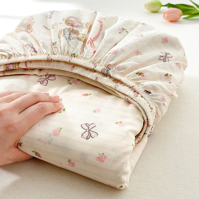 91家纺网 家纺一手货源 找家纺 拾物记 2026新款第一批12868A类全棉单品床笠系列（床笠宽度预留10厘米缩水尺寸, 90x200床笠高度15厘米，适合4-15厘米学生床垫使用，其他尺寸床笠高28cm 适合4-28厘米床垫使