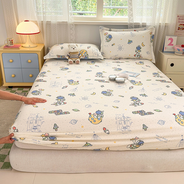 拾物记 2026新款第一批12868A类全棉单品床笠系列（床笠宽度预留10厘米缩水尺寸