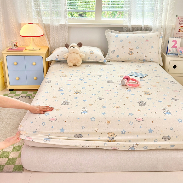 拾物记 2026新款第一批12868A类全棉单品床笠系列（床笠宽度预留10厘米缩水尺寸