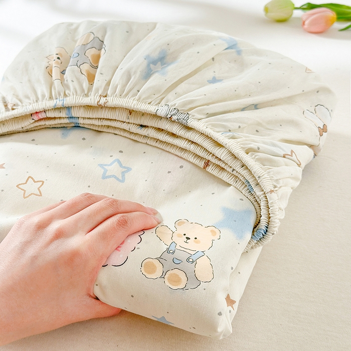 91家纺网 家纺一手货源 找家纺 拾物记 2026新款第一批12868A类全棉单品床笠系列（床笠宽度预留10厘米缩水尺寸, 90x200床笠高度15厘米，适合4-15厘米学生床垫使用，其他尺寸床笠高28cm 适合4-28厘米床垫使