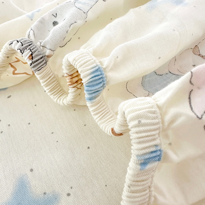 91家纺网 家纺一手货源 找家纺 拾物记 2026新款第一批12868A类全棉单品床笠系列（床笠宽度预留10厘米缩水尺寸, 90x200床笠高度15厘米，适合4-15厘米学生床垫使用，其他尺寸床笠高28cm 适合4-28厘米床垫使