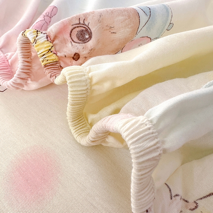 91家纺网 家纺一手货源 找家纺 拾物记 2026新款第一批12868A类全棉单品床笠系列（床笠宽度预留10厘米缩水尺寸, 90x200床笠高度15厘米，适合4-15厘米学生床垫使用，其他尺寸床笠高28cm 适合4-28厘米床垫使