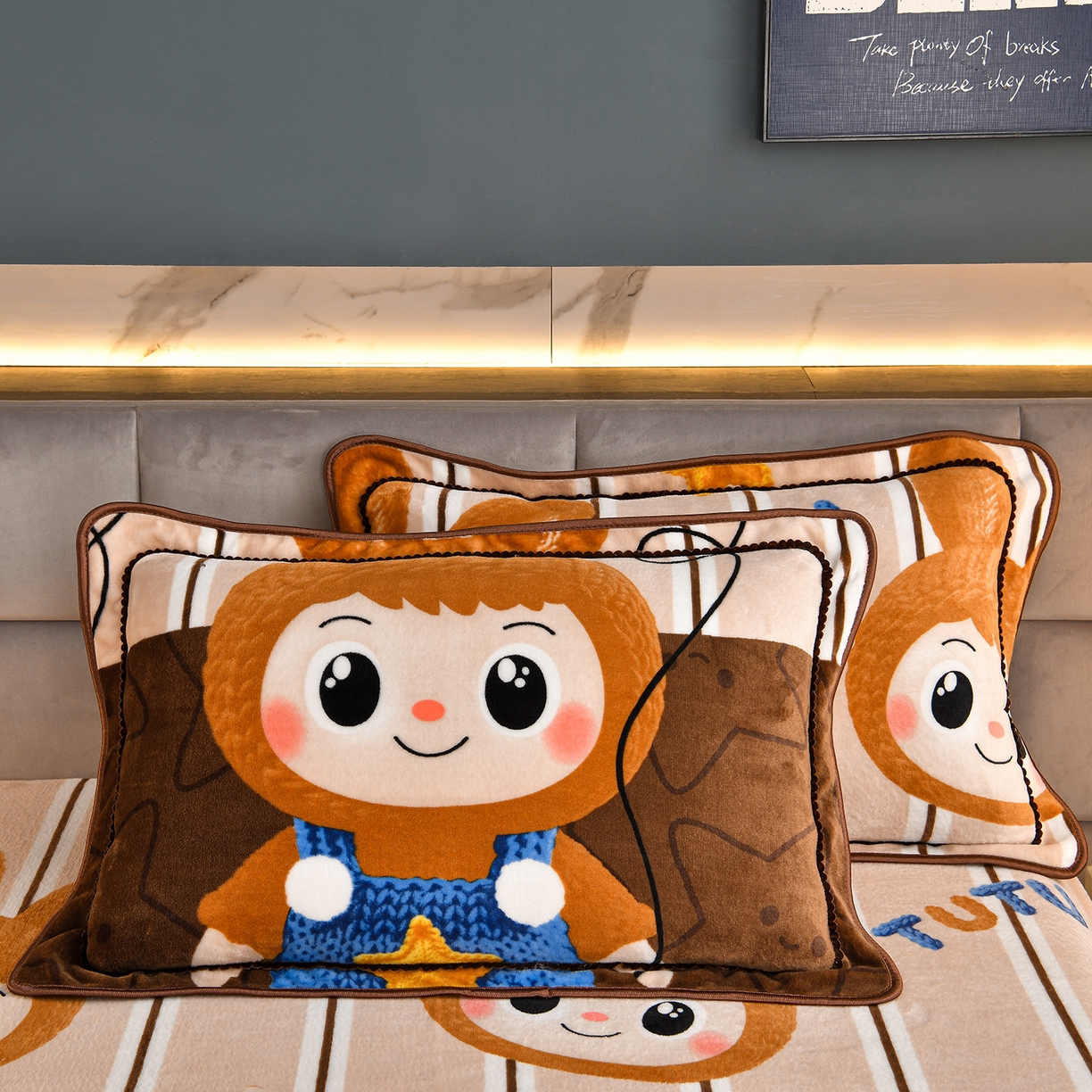 91家纺网 家纺一手货源 找家纺 （总）缘莉娜家纺 2025高克重8斤牛奶绒四件套金貂绒法莱绒加厚保暖直播电商爆款