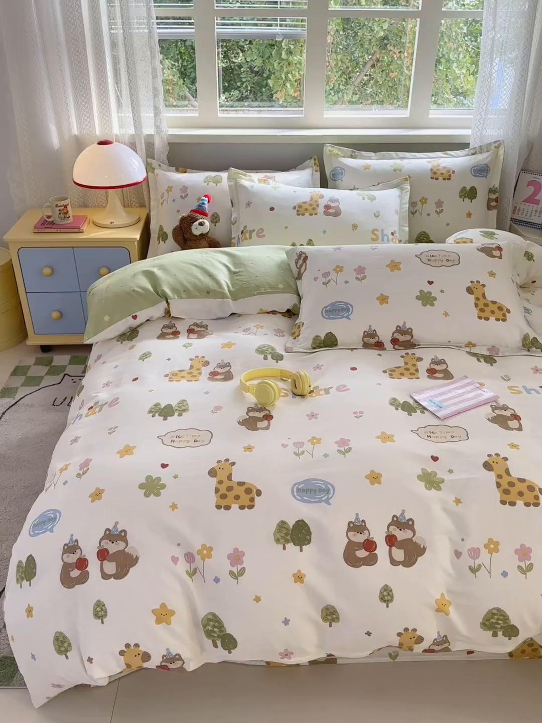 91家纺网 家纺一手货源 找家纺 （总）拾物记 2026新款第一批12868A类全棉单品被套系列（预留7-9厘米的缩水尺寸，加厚金属双拉链头、暗线四面锁边，四角全棉绑带）