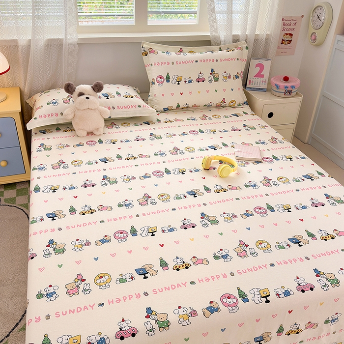 91家纺网 家纺一手货源 找家纺 拾物记 2026新款第一批12868A类新疆全棉单品床单系列 咪咕日常