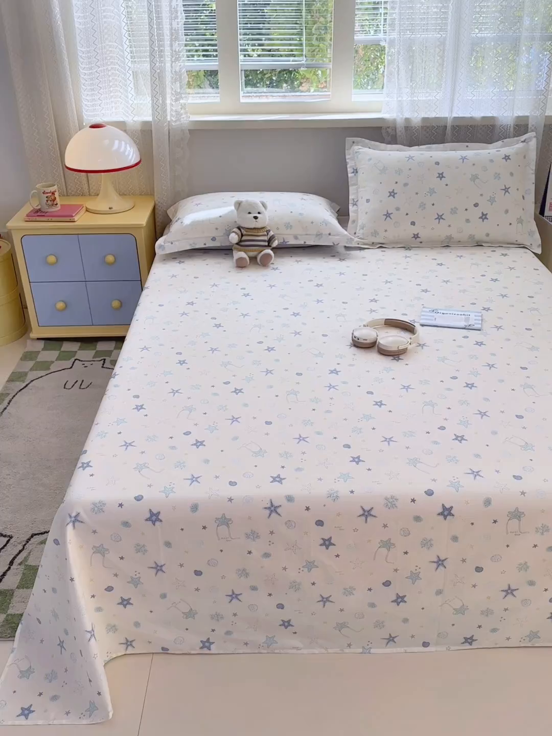 91家纺网 家纺一手货源 找家纺 拾物记 2026新款第一批12868A类新疆全棉单品床单系列 挽星河