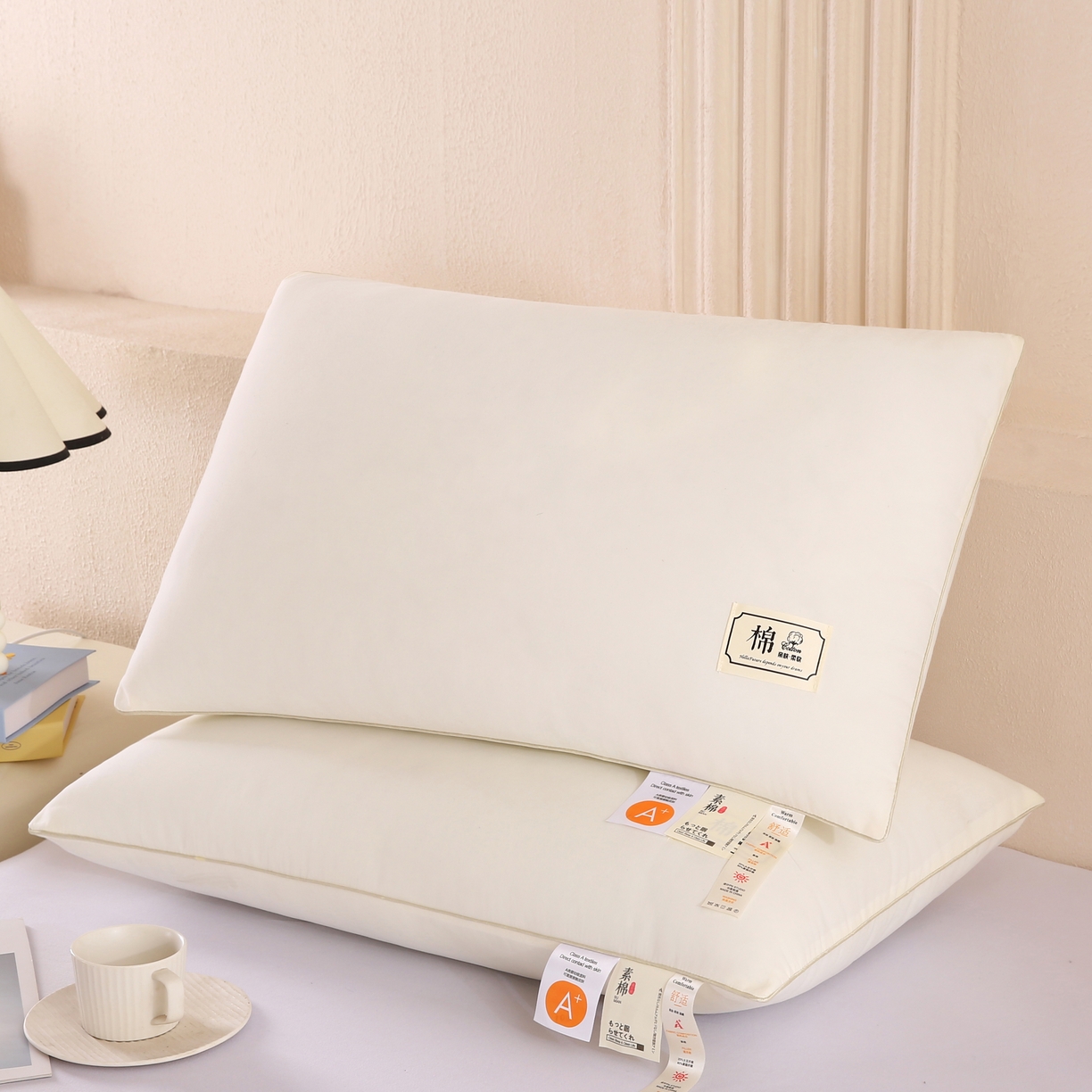 91家纺网 家纺一手货源 找家纺 （总）永乐枕芯 2025新款颈椎疼痛专用护颈椎枕头牵引拉伸不塌陷助眠家用决明子枕芯