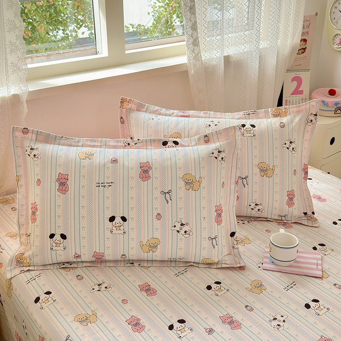 91家纺网 家纺一手货源 找家纺 （总）拾物记 2026新款第一批12868A类新疆全棉单品枕套系列