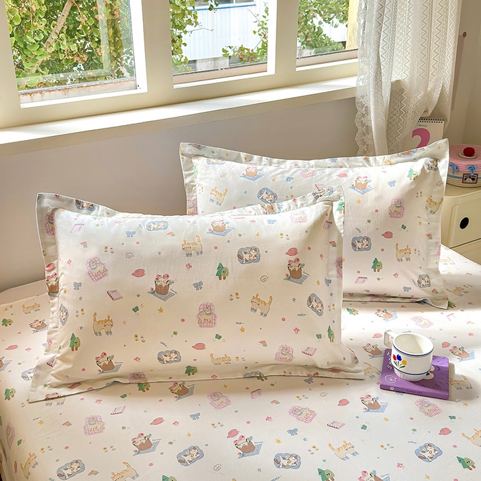 91家纺网 家纺一手货源 找家纺 （总）拾物记 2026新款第一批12868A类新疆全棉单品枕套系列