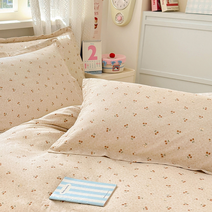 91家纺网 家纺一手货源 找家纺 拾物记 2026新款第一批12868A类全棉单品枕套系列 刺绣潮声