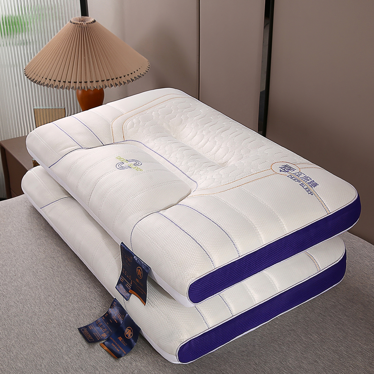 91家纺网 家纺一手货源 找家纺 （总）永乐枕芯 2025新款零压深睡乳胶枕头枕芯