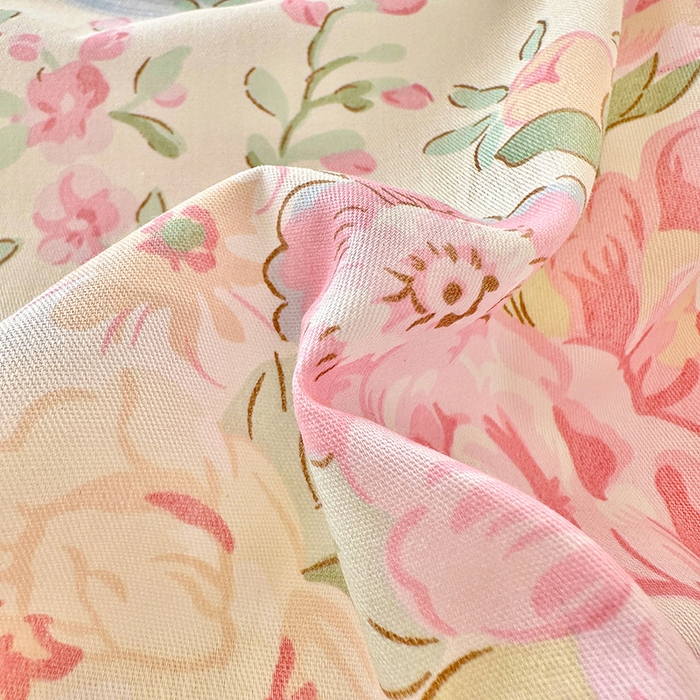 91家纺网 家纺一手货源 找家纺 拾物记 2026新款第一批12868A类全棉单品枕套系列 花漫歌