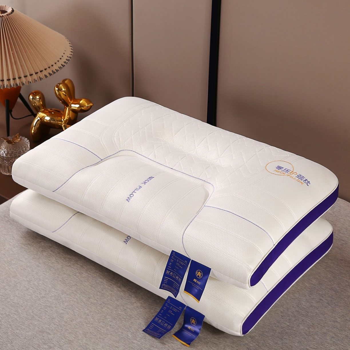 91家纺网 家纺一手货源 找家纺 （总）永乐枕芯 2025新款透气乳胶零压护颈枕头成人护颈椎助旬睡眠家专用枕头枕芯