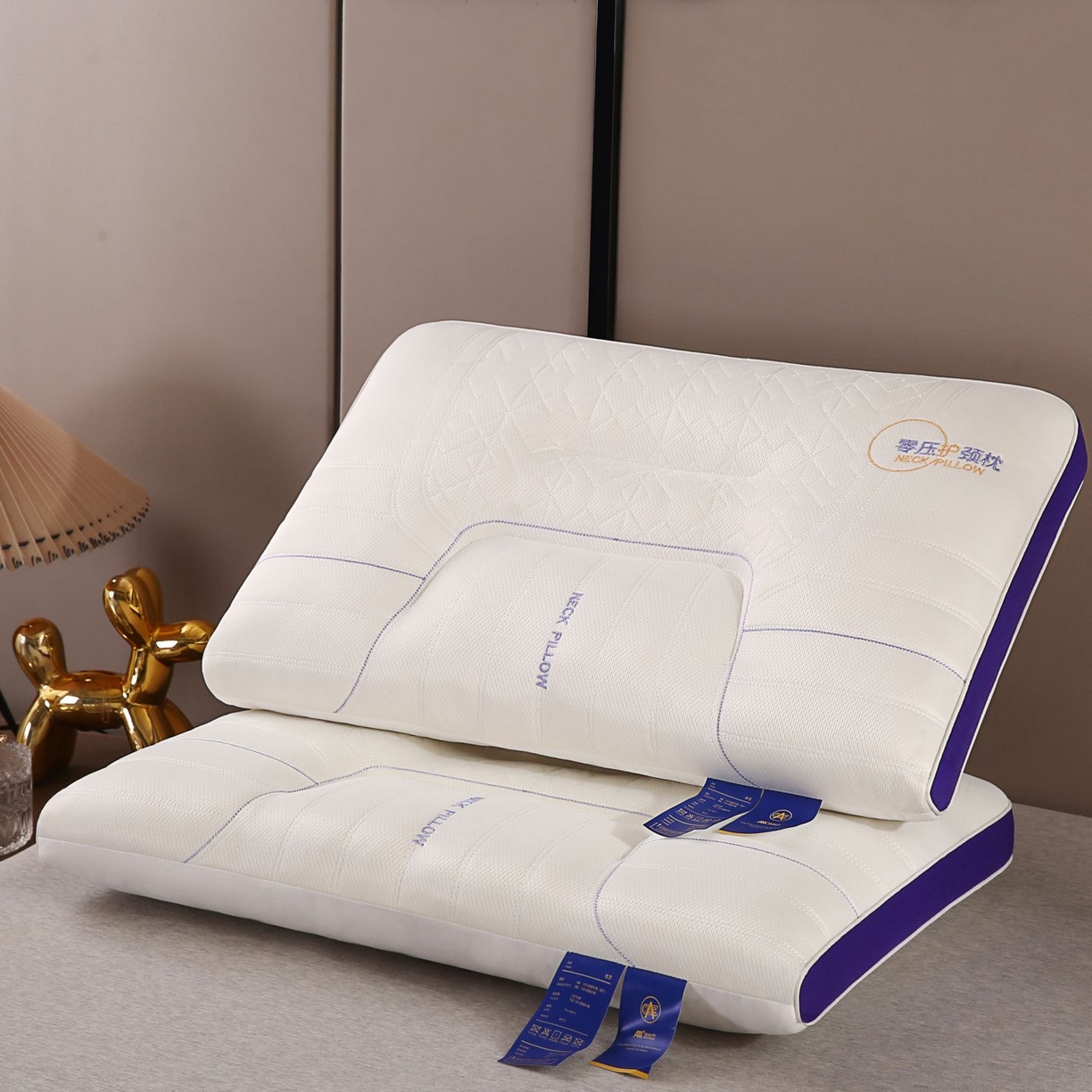 91家纺网 家纺一手货源 找家纺 （总）永乐枕芯 2025新款透气乳胶零压护颈枕头成人护颈椎助旬睡眠家专用枕头枕芯