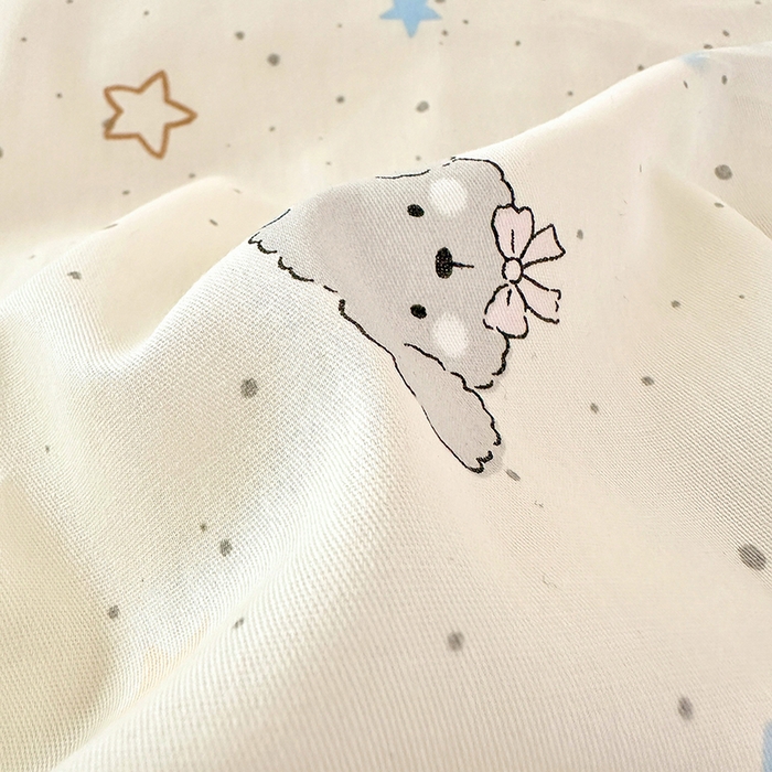 91家纺网 家纺一手货源 找家纺 拾物记 2026新款第一批12868A类全棉单品枕套系列 星星童话园