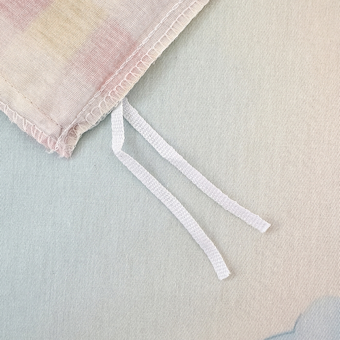 91家纺网 家纺一手货源 找家纺 拾物记 2026新款第一批12868A类新疆全棉单品被套系列（预留7-9厘米的缩水尺寸，加厚金属双拉链头、暗线四面锁边，四角全棉绑带） 云间甜梦